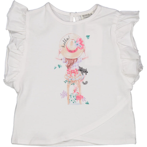 T-Shirt  Maglietta Bambina Birba 97% Co 3% Ea - 84079.00
