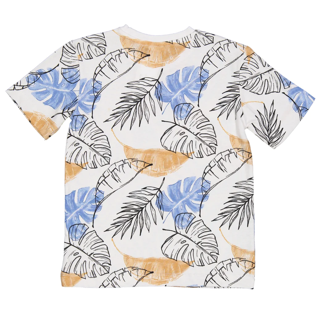T-Shirt Fantasia Foliage Maglietta Bambino Birba 100% Co - 84389.00/p