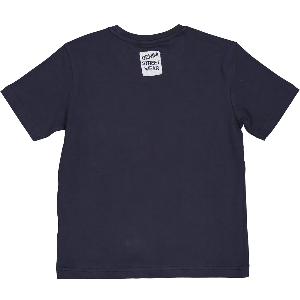 T-Shirt Taschini Jeans Maglietta Bambino Birba 100% Co - 84477.00/g