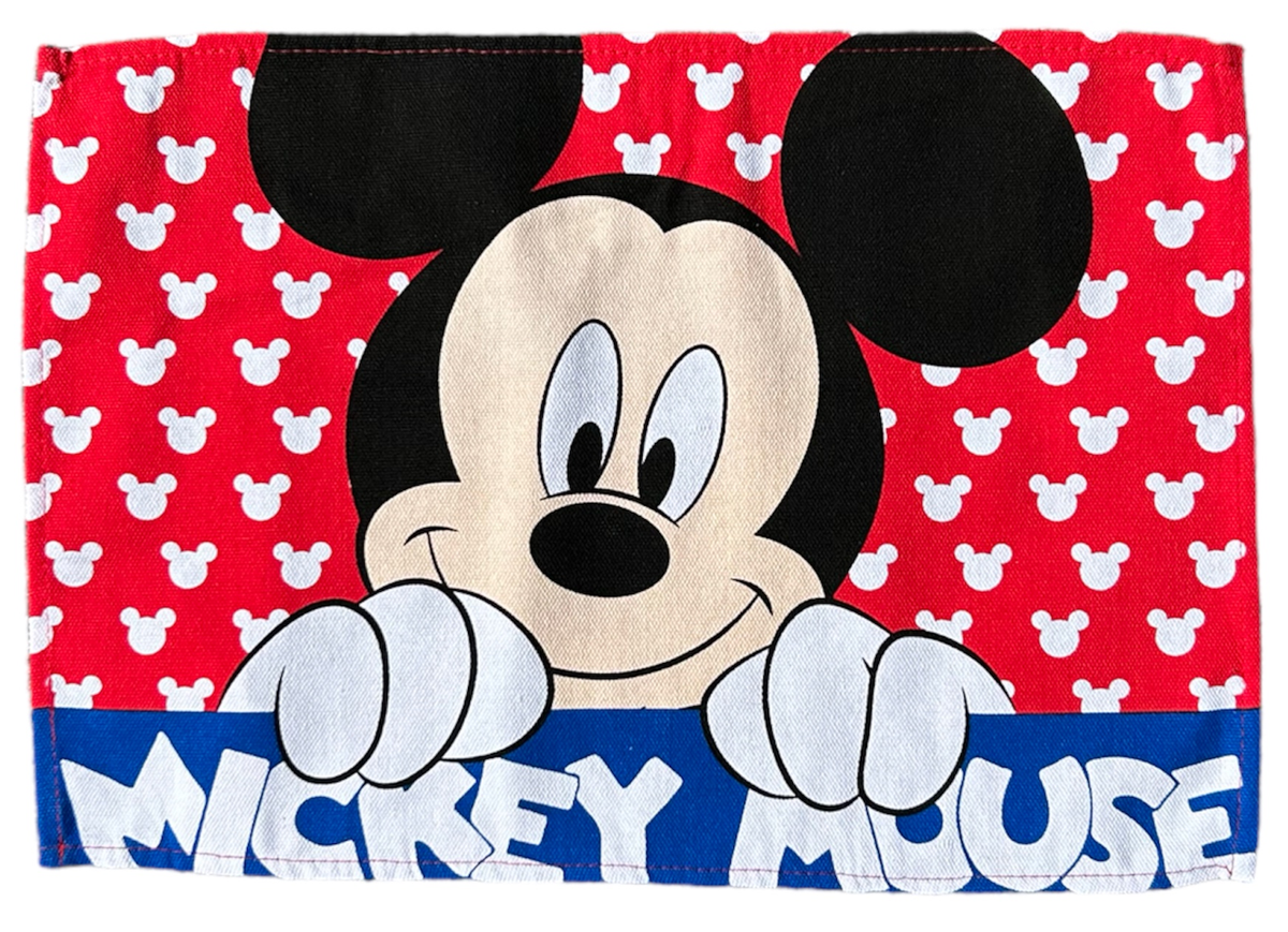 Tovaglietta Topolino DISNEY Misto Cotone Lavabile da Colazione Pranzo CM 45 X 32 - D06604mc