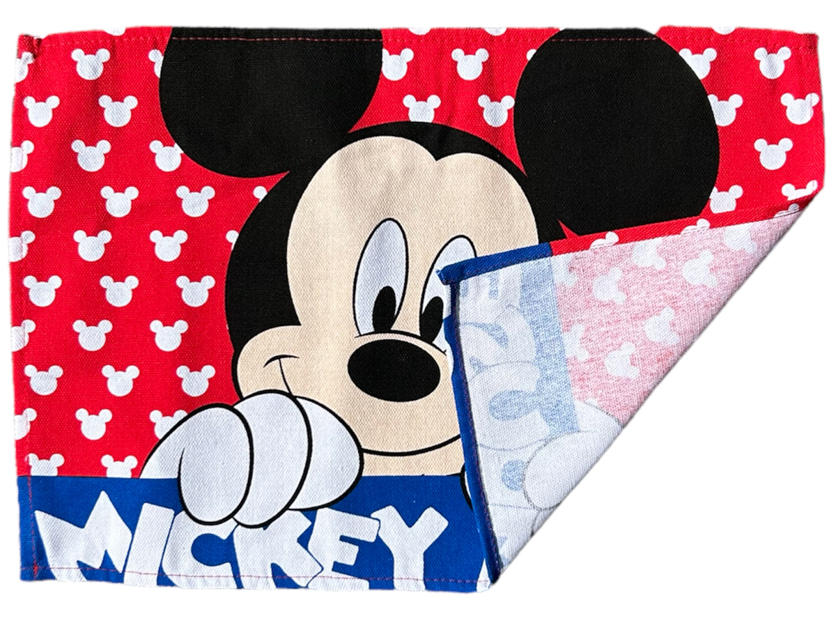 Tovaglietta Topolino DISNEY Misto Cotone Lavabile da Colazione Pranzo CM 45 X 32 - D06604mc