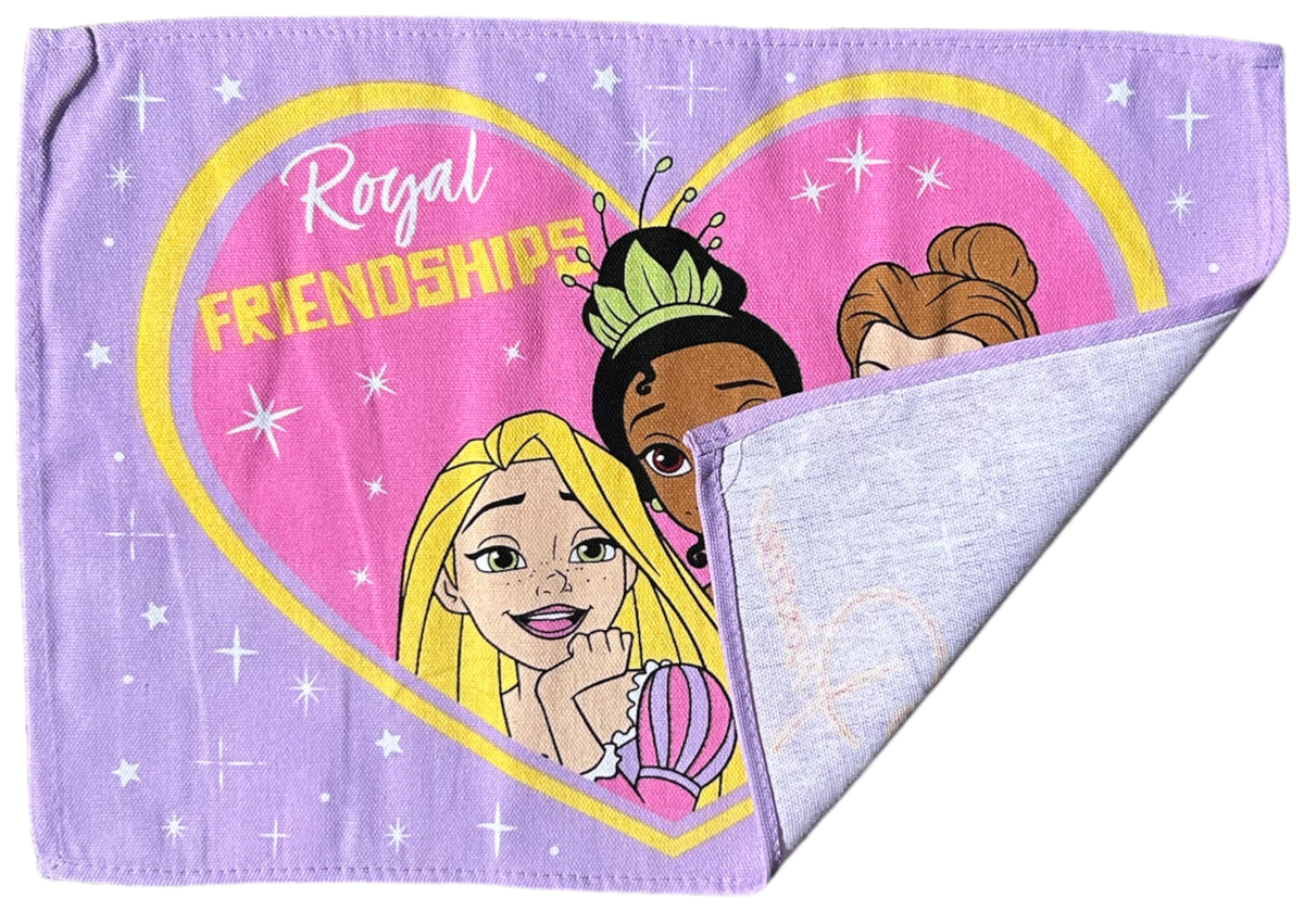 Tovaglietta Principesse DISNEY Misto Cotone Lavabile da Colazione Pranzo CM 45 X 32 - D05162mc
