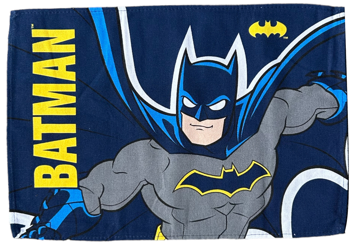 Tovaglietta Batman DC Comics Misto Cotone Lavabile da Colazione Pranzo CM 45 X 32 - L05175mc