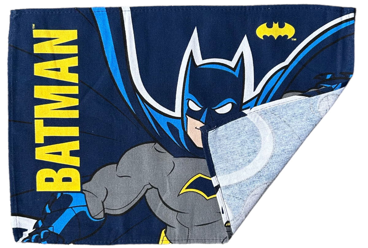 Tovaglietta Batman DC Comics Misto Cotone Lavabile da Colazione Pranzo CM 45 X 32 - L05175mc