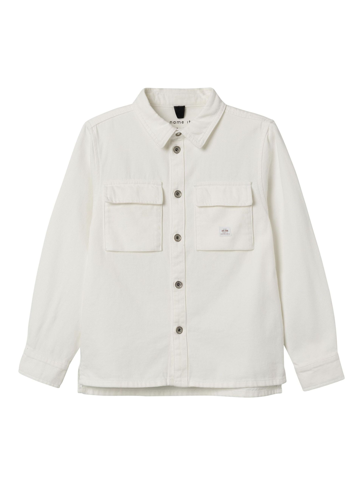 Camicia Maniche Lunghe in Twill Bambino - 13227775
