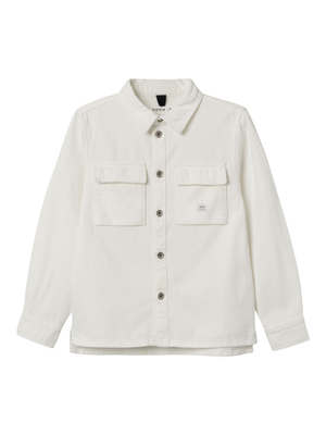 Camicia Maniche Lunghe in Twill Bambino - 13227775