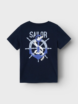 T-Shirt M.c. con Stampa Maglietta Bambino - 13228248blu
