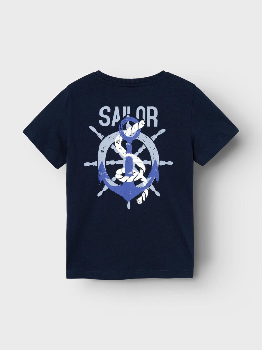 T-Shirt M.c. con Stampa Maglietta Bambino - 13228248blu