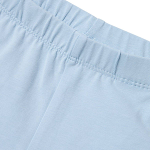 Leggings Ciclisti in Cotone Pantaloni Bambina - 13228153celeste