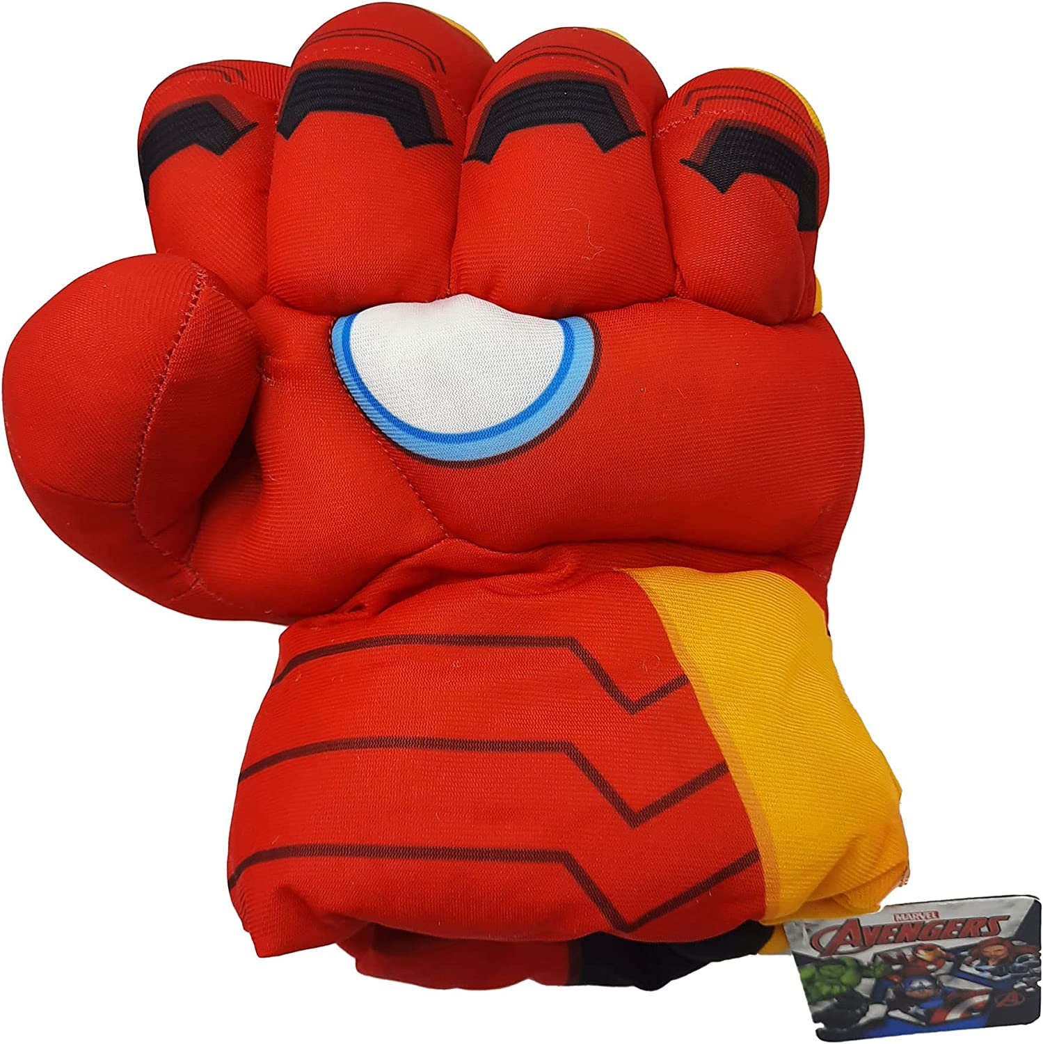 Peluche Guantone Iron Man Avengers MARVEL Mano Sinistra Pupazzo Cm. 55 - 7546irond