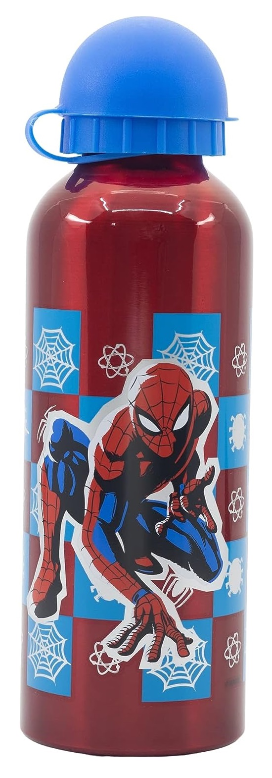 Borraccia in Alluminio Spiderman MARVEL con Beccuccio e Coperchio 530 Ml - 74760