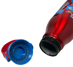 Borraccia in Alluminio Spiderman MARVEL Tappo con Manico in Silicone 760 Ml - 74761