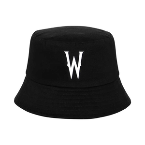 Cappello Mercoledì Addams Cappello Modello Secchillo in 100% Co Bambini - 06151