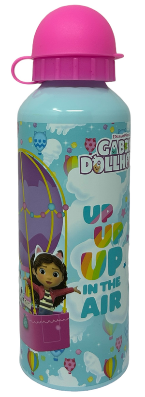Borraccia in Alluminio Gabby's Dollhouse con Beccuccio e Coperchio 500 Ml - O06399mc/f