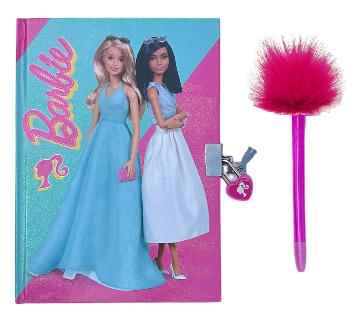 Maxi Set Diario Segreto con Accessori Barbie Mattel in Confezione Regalo - Br0827