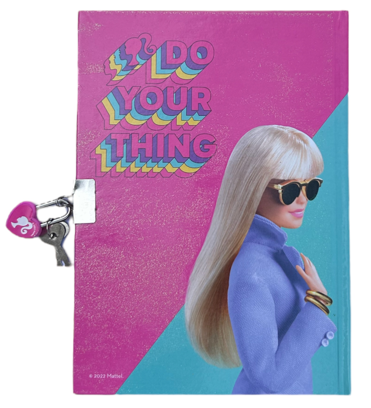 Maxi Set Diario Segreto con Accessori Barbie Mattel in Confezione Regalo - Br0827