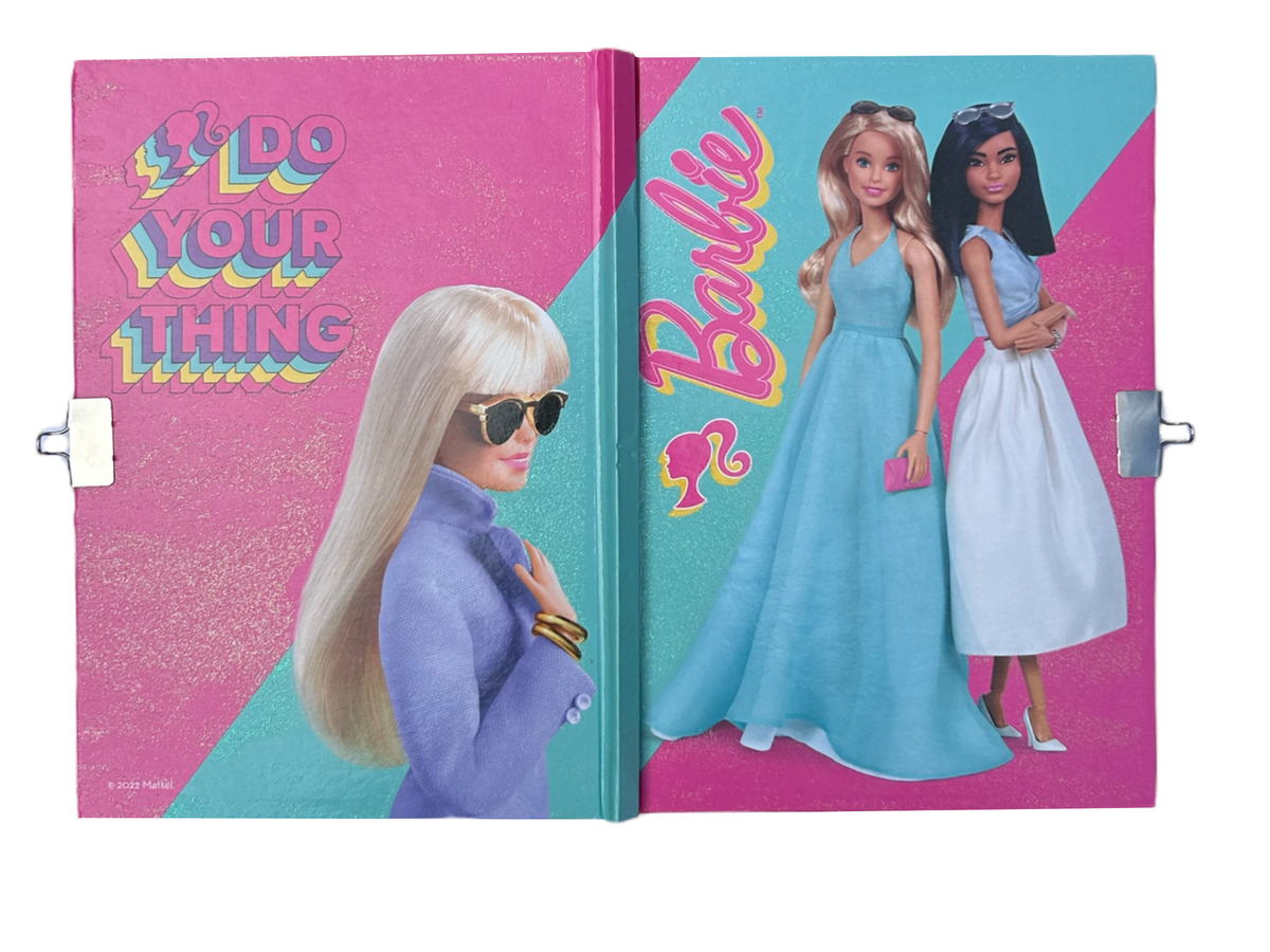 Maxi Set Diario Segreto con Accessori Barbie Mattel in Confezione Regalo - Br0827