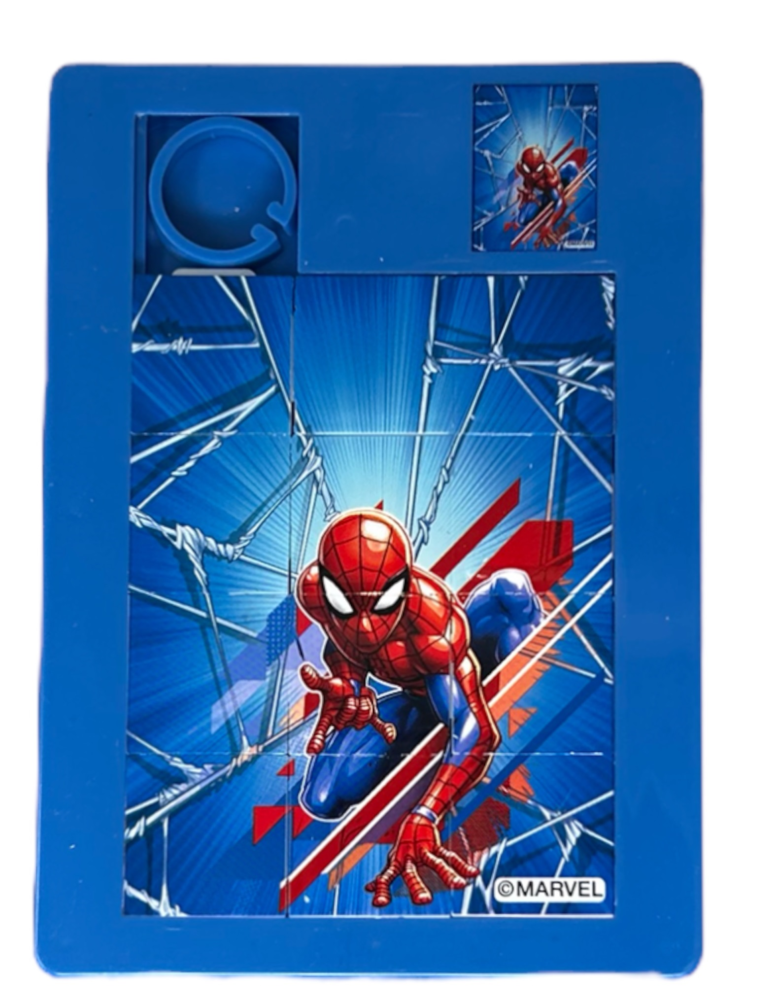 Mini Puzzle Gioco 12 Pezzi Spiderman Uomo Ragno MARVEL Supereroe in Plastica - Sp0876