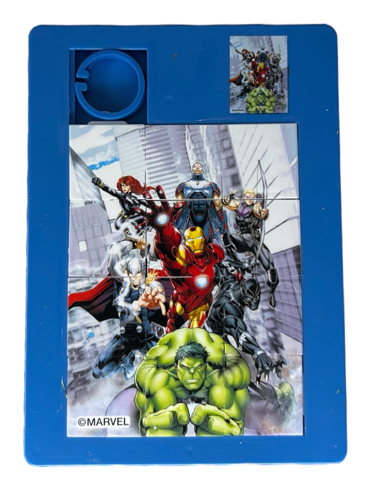 Mini Puzzle Gioco 12 Pezzi Avengers MARVEL Supereroi in Plastica - Av0876
