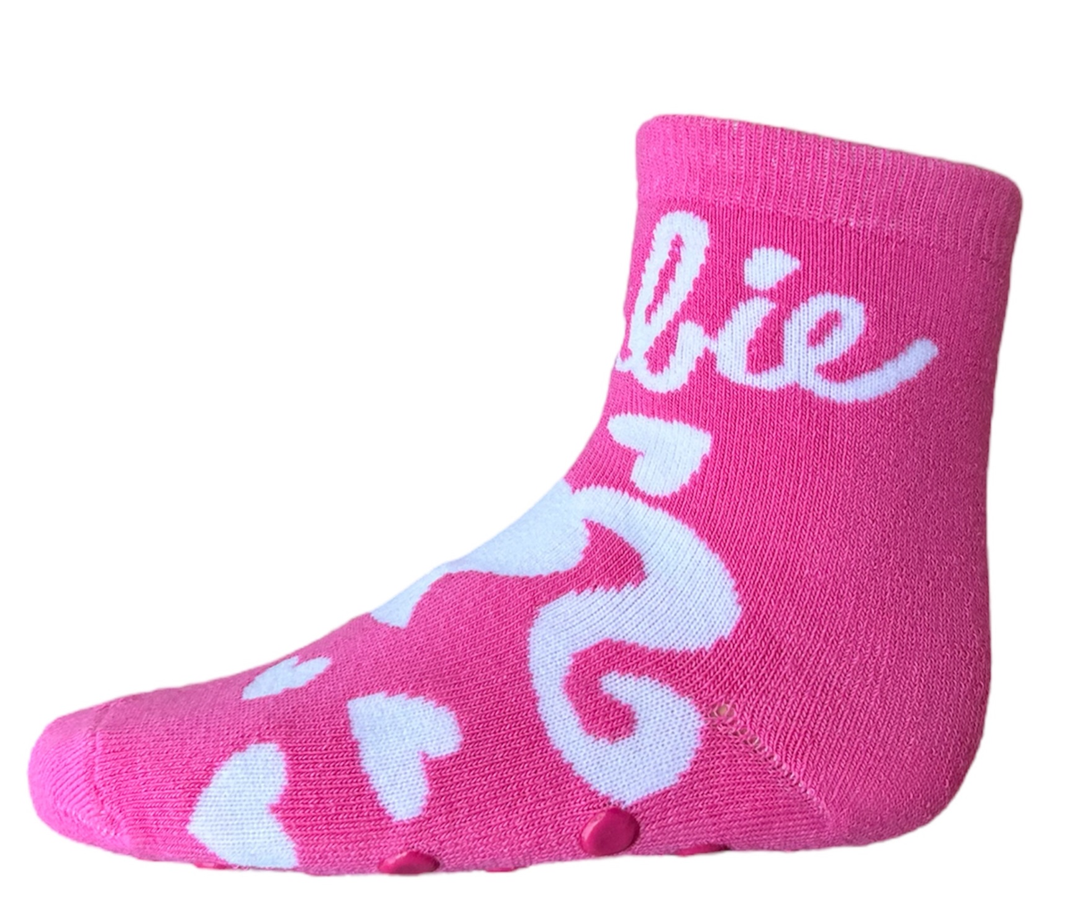 Calzini Antiscivolo Barbie in Spugna Bambini - Bar-1272rosa
