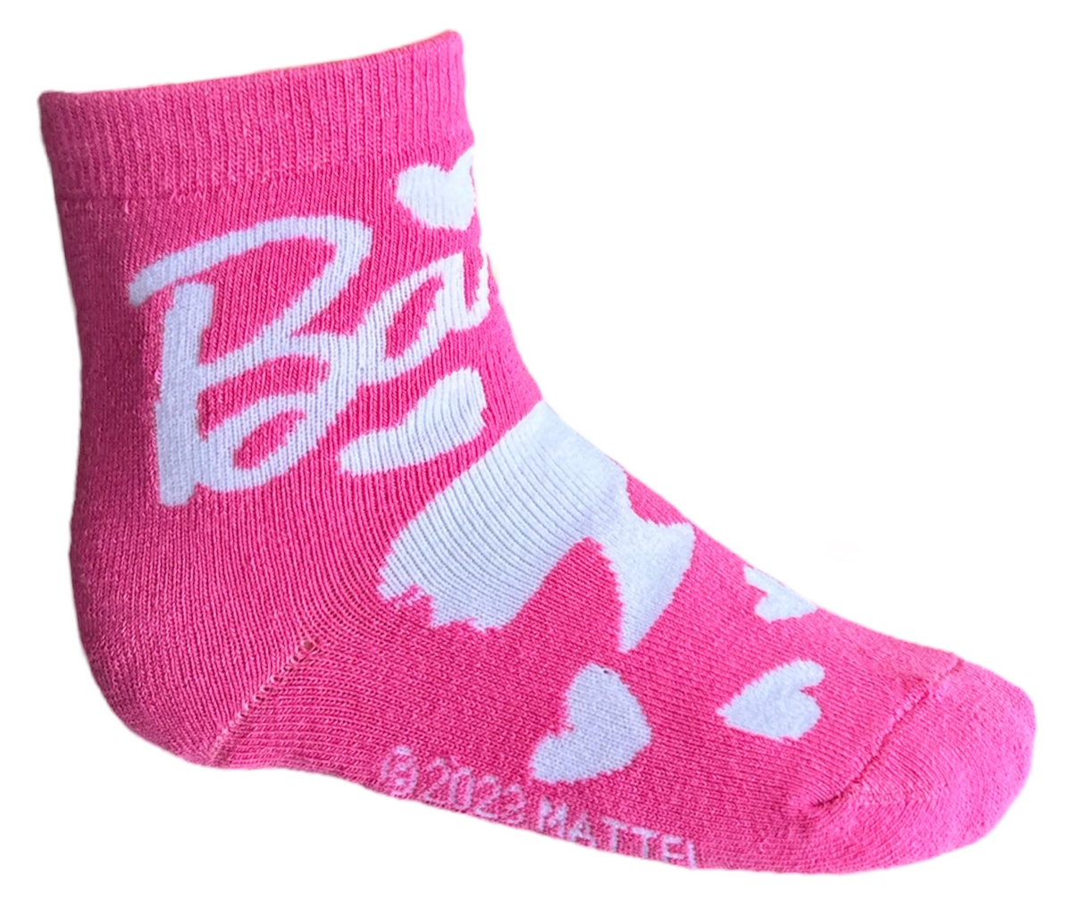 Calzini Antiscivolo Barbie in Spugna Bambini - Bar-1272rosa