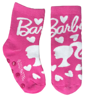 Calzini Antiscivolo Barbie in Spugna Bambini - Bar-1272rosa