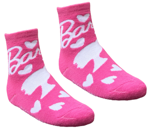 Calzini Antiscivolo Barbie in Spugna Bambini - Bar-1272rosa