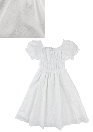Scamiciata Bambina Abito in Cotone - By576