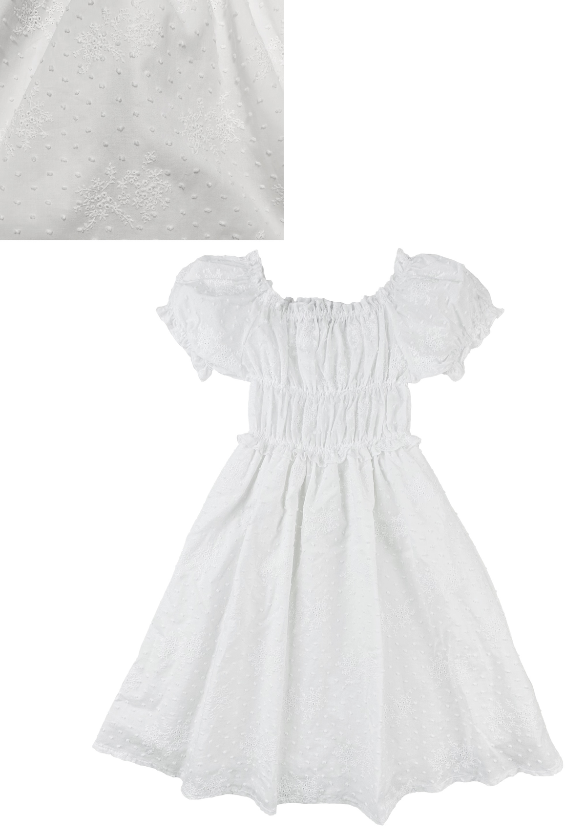 Scamiciata Bambina Abito in Cotone - By576