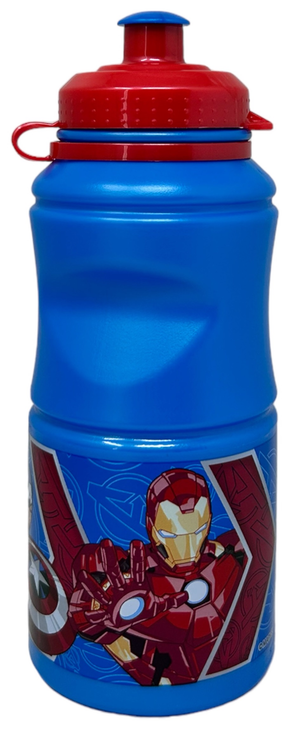 Set Pranzo Avengers MARVEL 2 Pezzi Borraccia 400 Ml Portamerenda - St74173