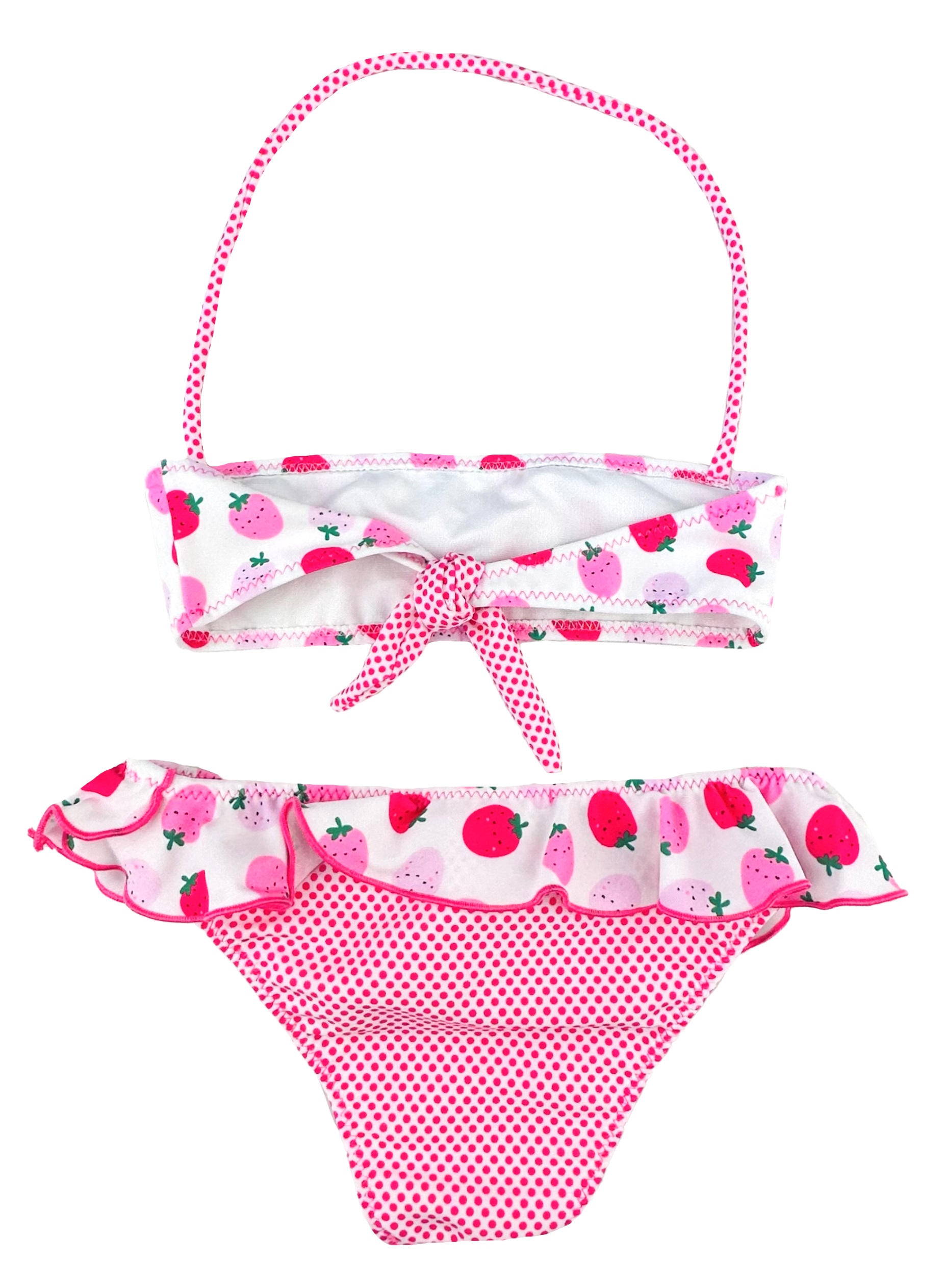 Costume Mare Bikini con Fragole Yours 2 Pezzi Bambina - Bk150