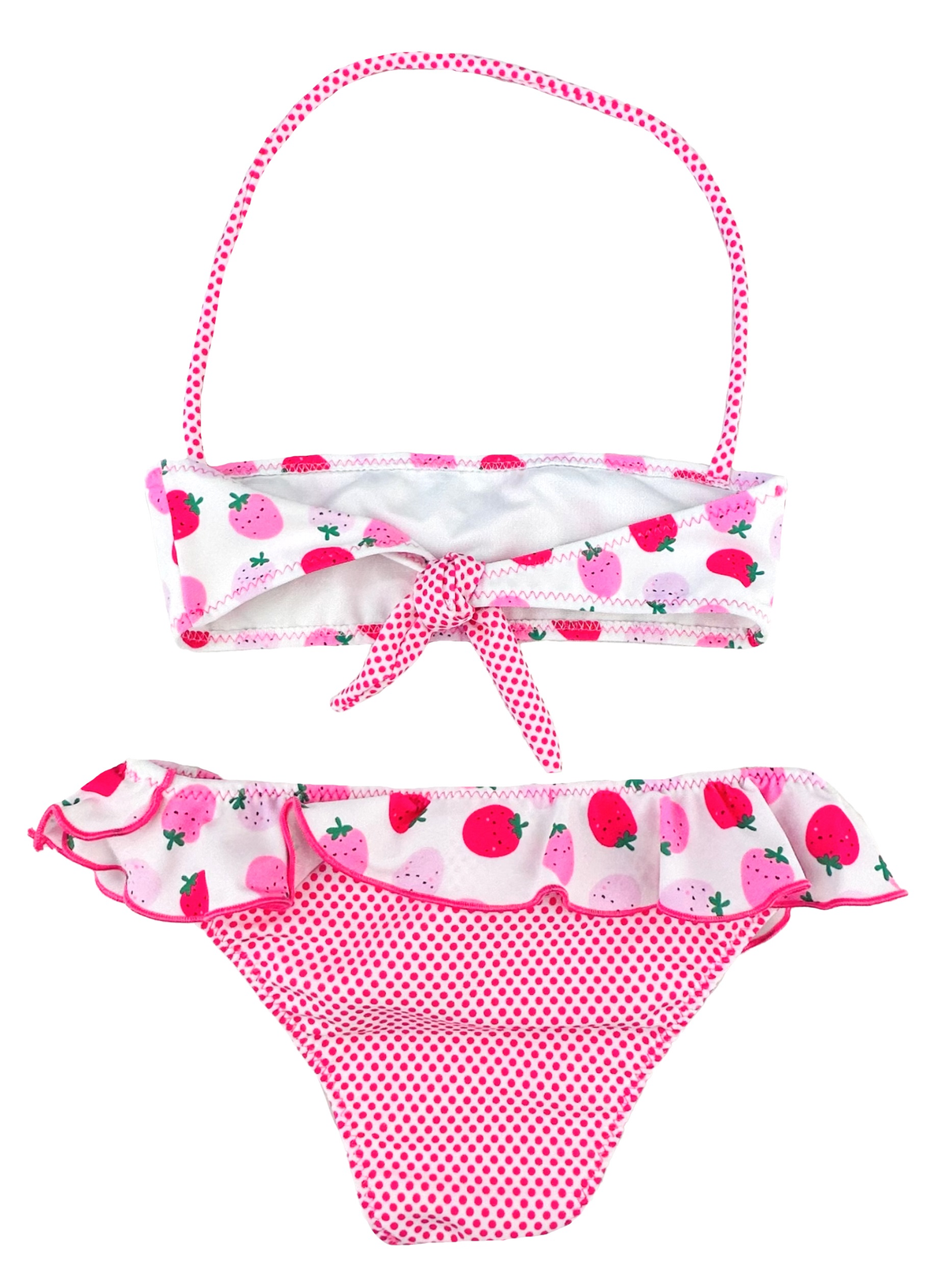 Costume Mare Bikini con Fragole Yours 2 Pezzi Bambina - Bk150