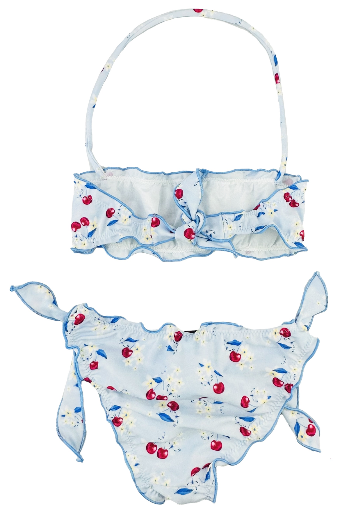 Costume Mare Bikini con Ciliege Yours 2 Pezzi Bambina - Bk154
