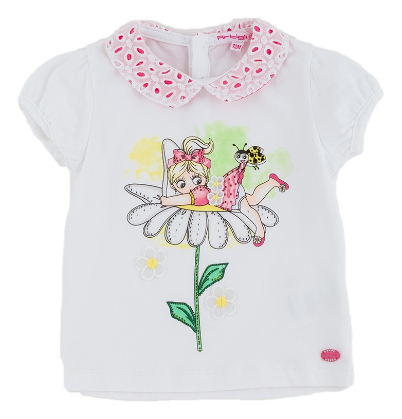 T-Shirt Artigli Girl Neonata 9 Mesi - A06105
