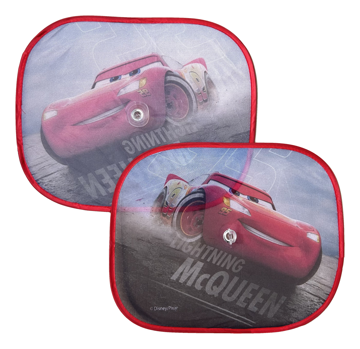 Tendine Parasole Laterali Cars DISNEY Coppia di Tendine per Auto 44 X 35 CM Protezione Raggi Uv - 31609
