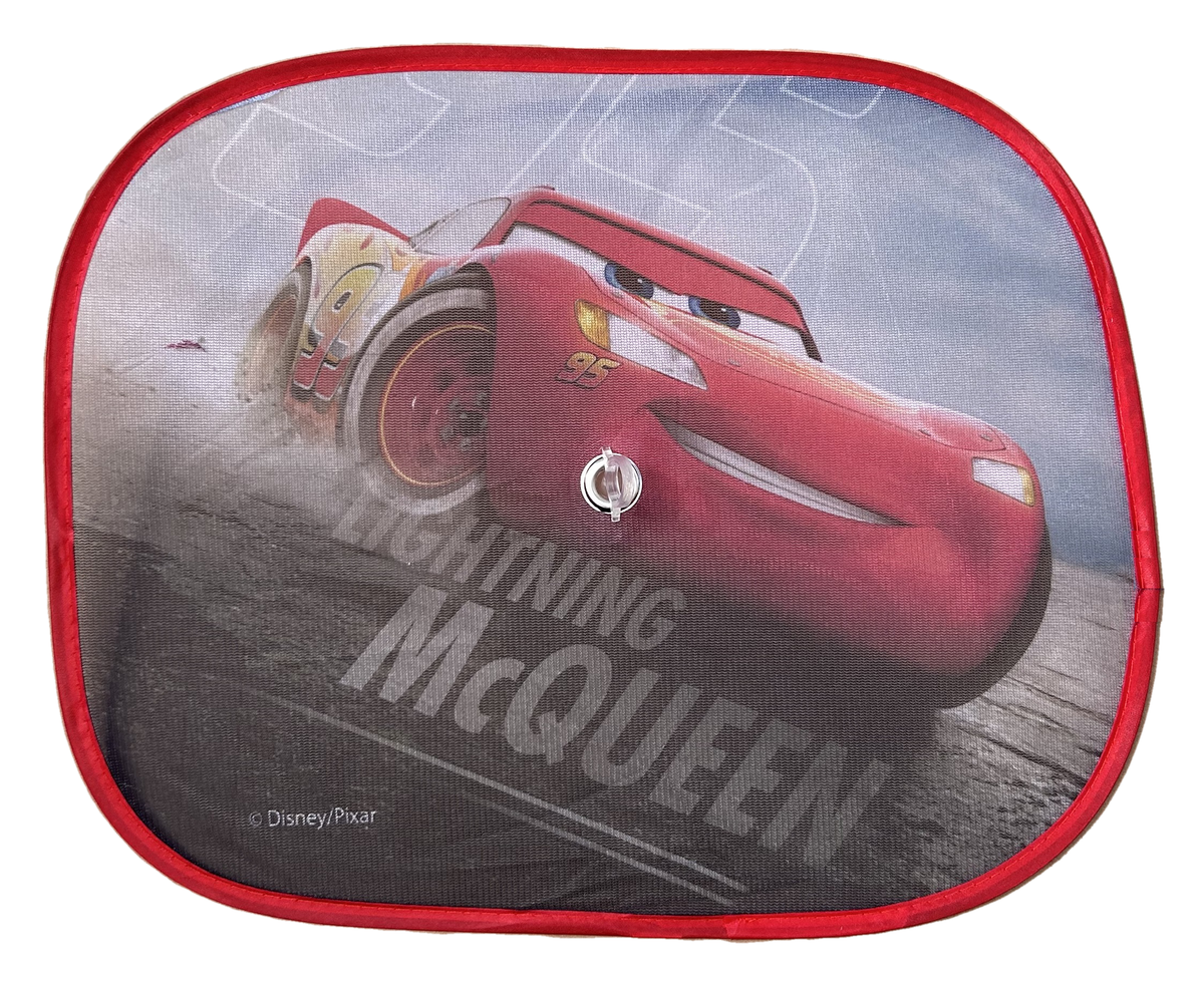 Tendine Parasole Laterali Cars DISNEY Coppia di Tendine per Auto 44 X 35 CM Protezione Raggi Uv - 31609