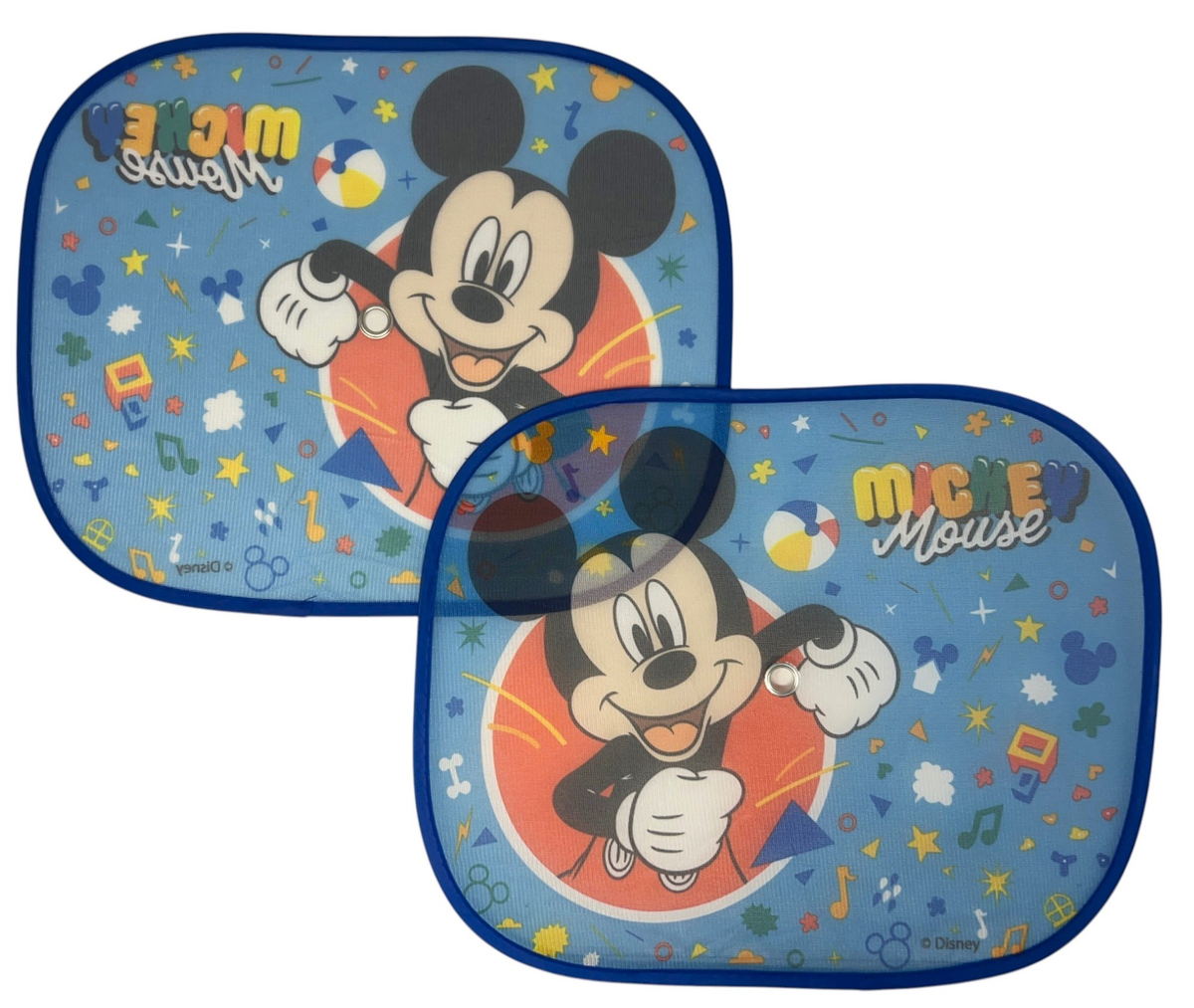 Tendine Parasole Laterali Topolino DISNEY Coppia di Tendine per Auto 44 X 35 CM Protezione Raggi Uv - 31613