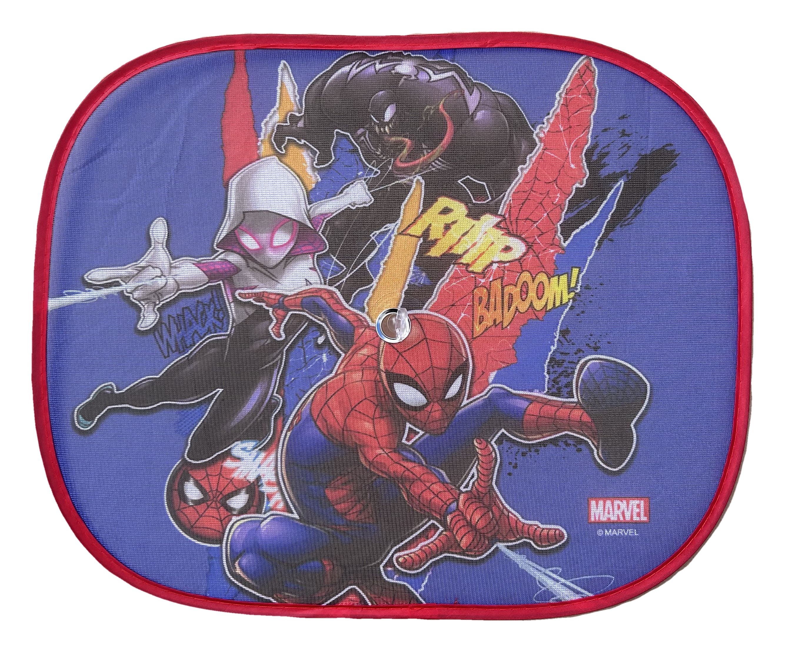 Tendine Parasole Laterali Spiderman MARVEL Coppia di Tendine per Auto 44 X 35 CM Protezione Raggi Uv - 35779