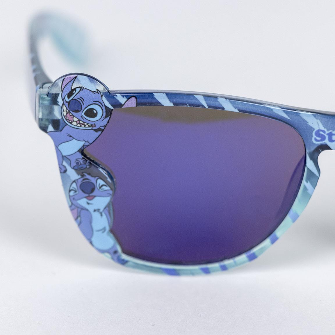 Occhiali da Sole Stitch DISNEY Lenti Specchiate Rettangolari Filtro Uv400 - 2623