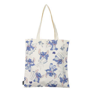 Borsa in Tela Riutilizzabile Stitch DISNEY Borsa Shopper Multifunzione - 4965