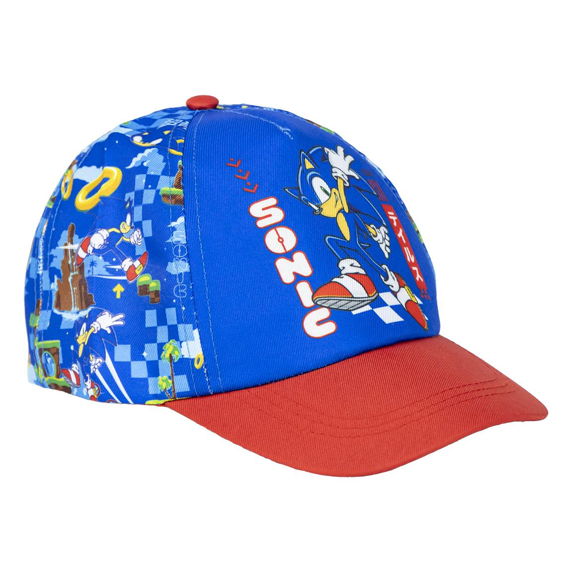 Cappello Sonic Berretto Estivo con Visiera Regolabile Bambino 55 CM - 0122