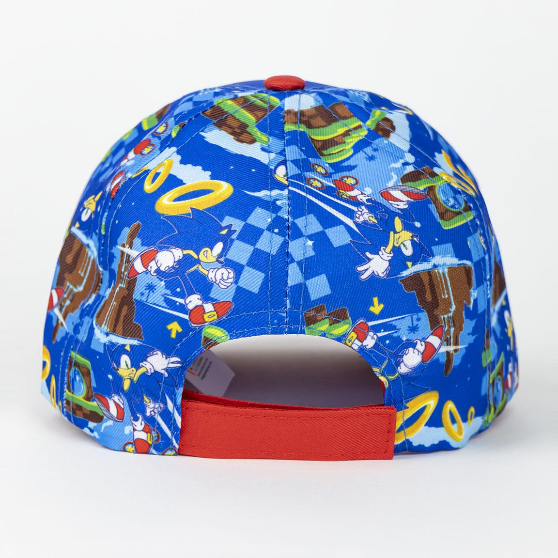 Cappello Sonic Berretto Estivo con Visiera Regolabile Bambino 55 CM - 0122