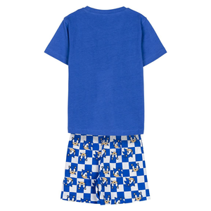 Pigiama Estivo Sonic T-Shirt Short 100% Cotone per Bambini- 2063