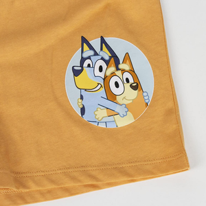 Pigiama Estivo Bluey e Bingo T-Shirt Shors in Cotone Bambini - 2060