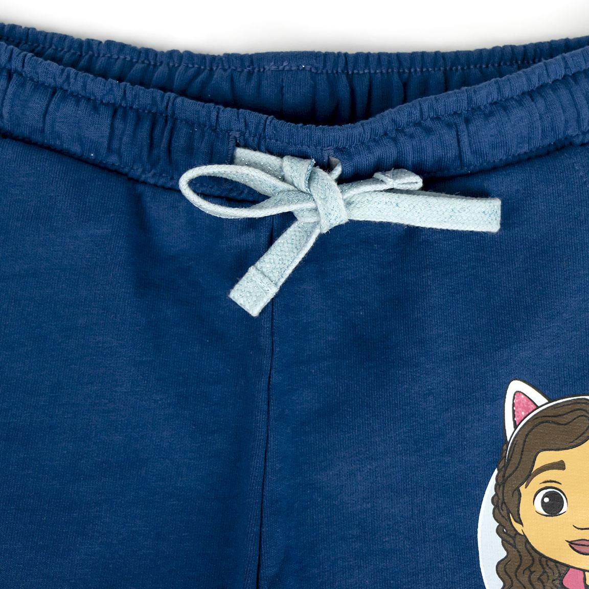Completo Estivo Gabby's Dollhouse Short+ T-Shirt Bambino 100% Cotone - 2045