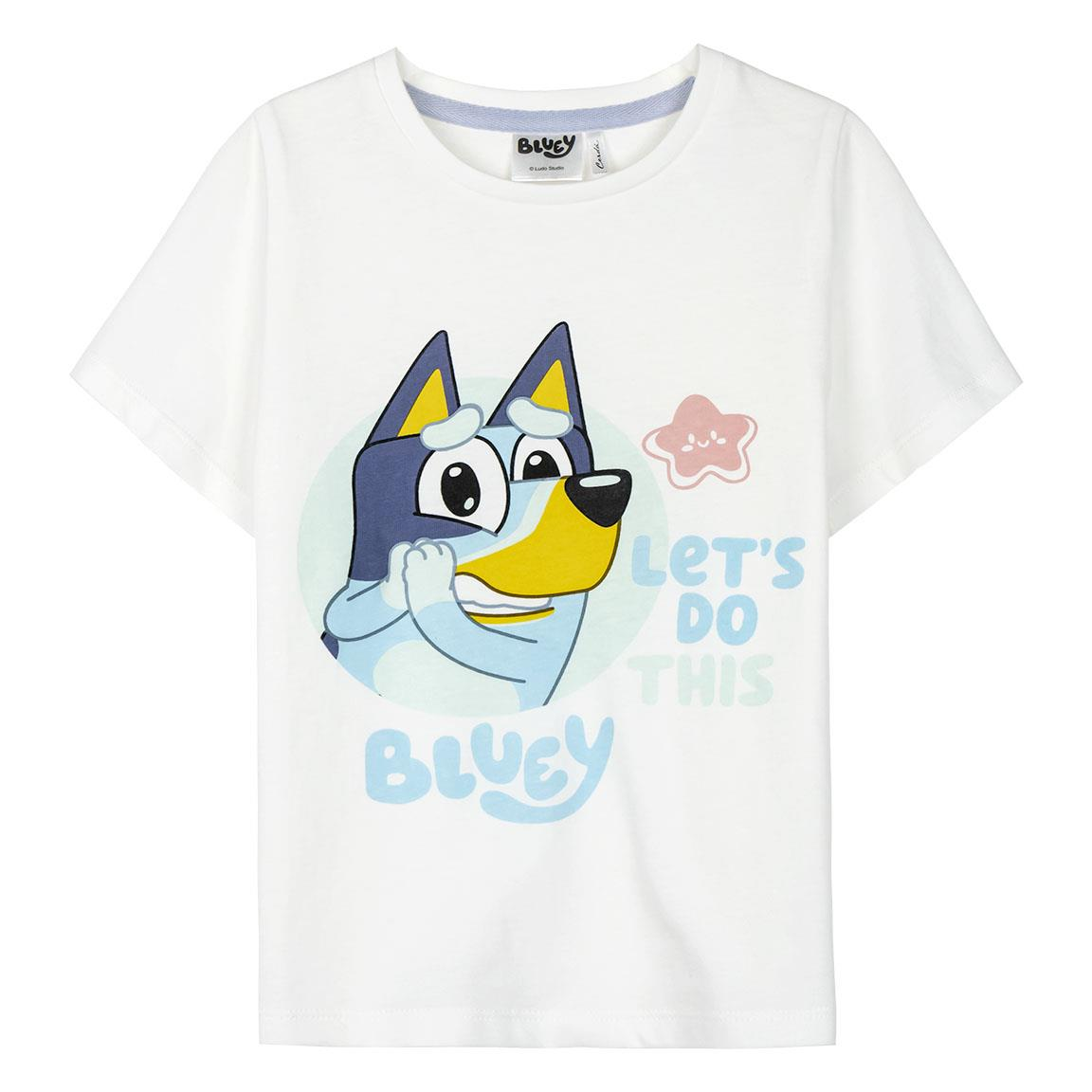 T-Shirt M.c. Bluey Maglietta 100% Co - 2031