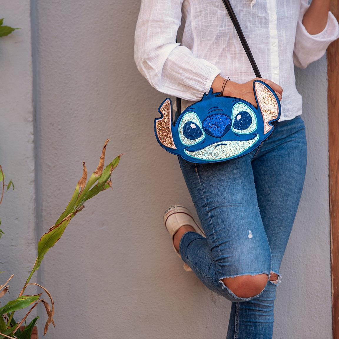 Borsa Passeggio Stitch DISNEY con Tracolla Regolabile - 2809