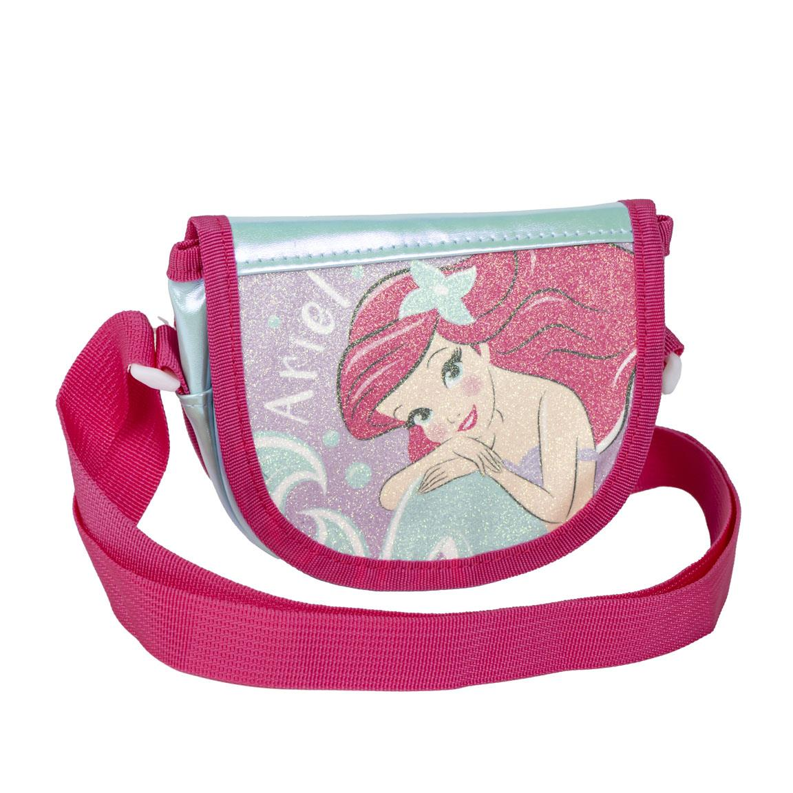 Borsa Passeggio la Sirenetta Ariel Principesse DISNEY Borsa con Tracolla Regolabile Accessorio Bambini - 4940