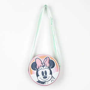 Borsa Passeggio Minnie DISNEY Borsa Rotonda con Tracolla Regolabile Accessorio Bambini - 4935
