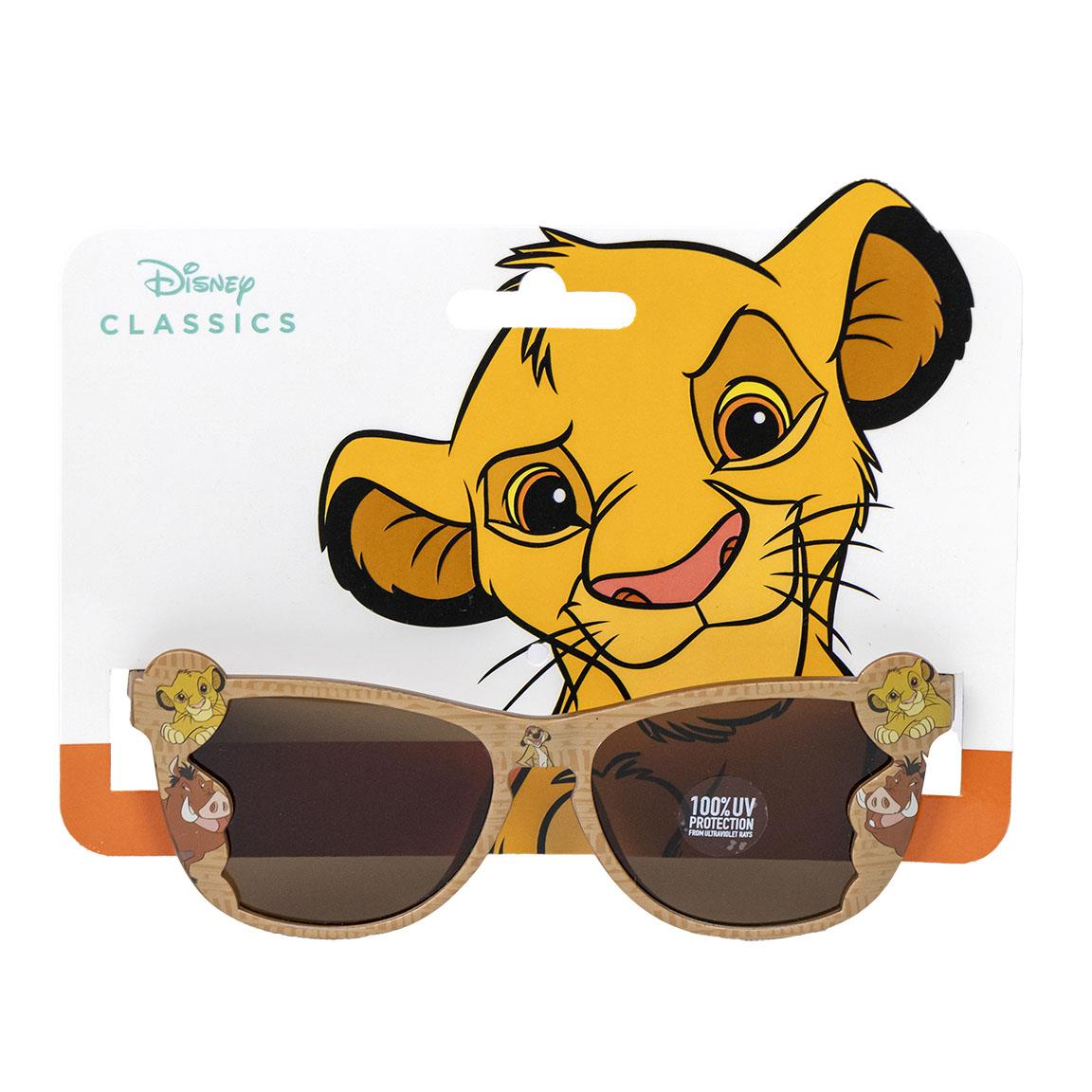 Occhiali da Sole Simba il Re Leone DISNEY Lenti Rettangolari Filtro Uv400 - 2476